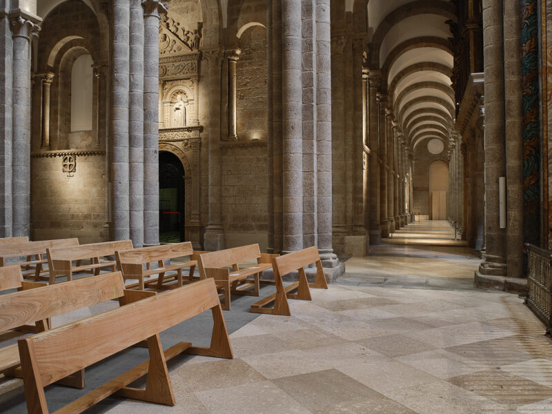 fotografía arquitectura interiorismo catedral santiago