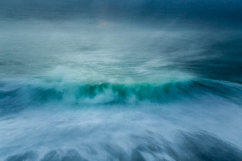 el mar y el espejo olas con movimiento