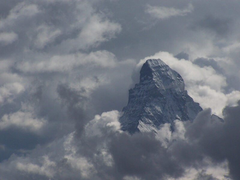 la montaña mágica el Cervino Alpes Suizos